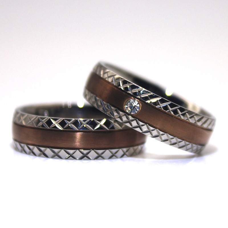 JaneE factory direct simple stainless steel rings top quality for men-4