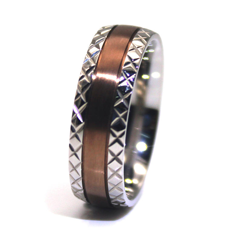 JaneE factory direct simple stainless steel rings top quality for men-3