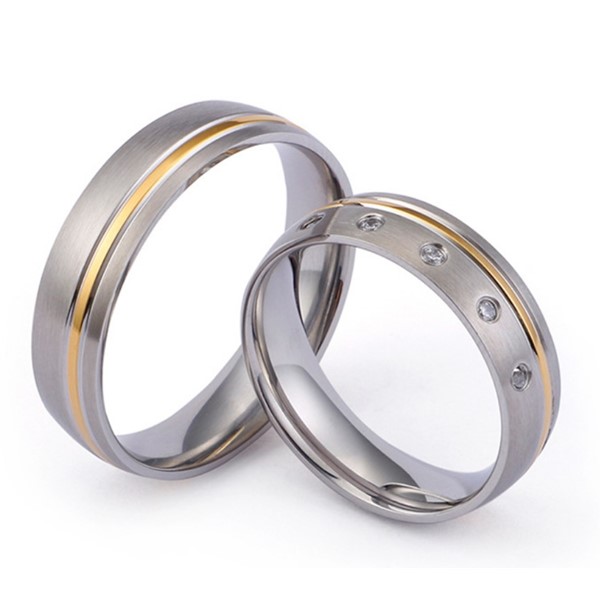 OEM Titanium Wedding Rings for Men Women Manufacturer