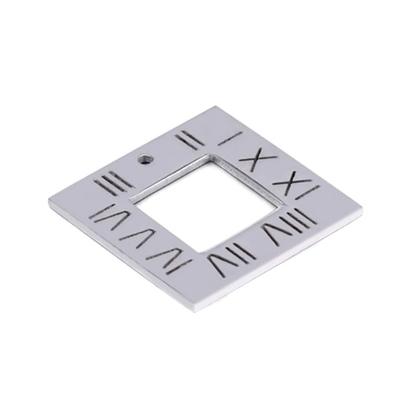 Custom Number Letter Line Cutting Surgical Stainless Steel Earrings Necklace Charm