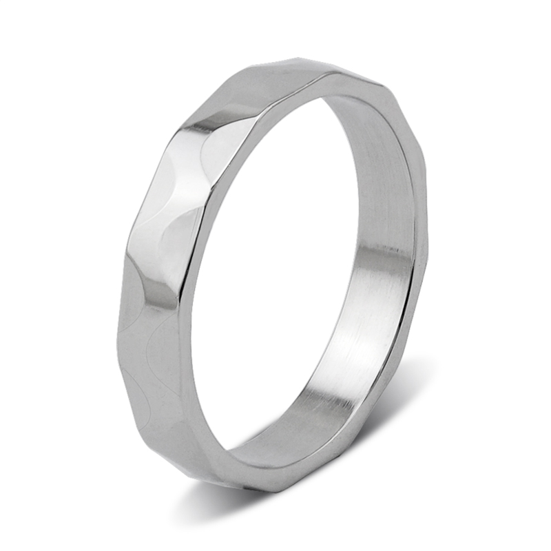 Surgical Stainless Steel Unisex Iron Ring for Men Women